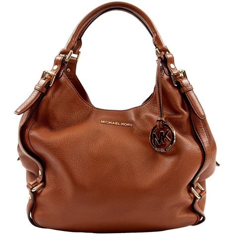 michael kors brown lesther purse|large brown Michael Kors purses.